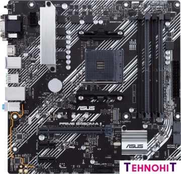 Материнская плата ASUS Prime B450M-A II