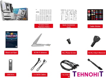 Материнская плата MSI MPG X870E Edge TI WiFi