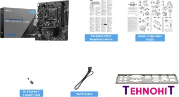Материнская плата MSI Pro H610M-S DDR4