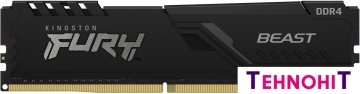 Оперативная память Kingston FURY Beast 32GB DDR4 PC4-28800 KF436C18BB/32